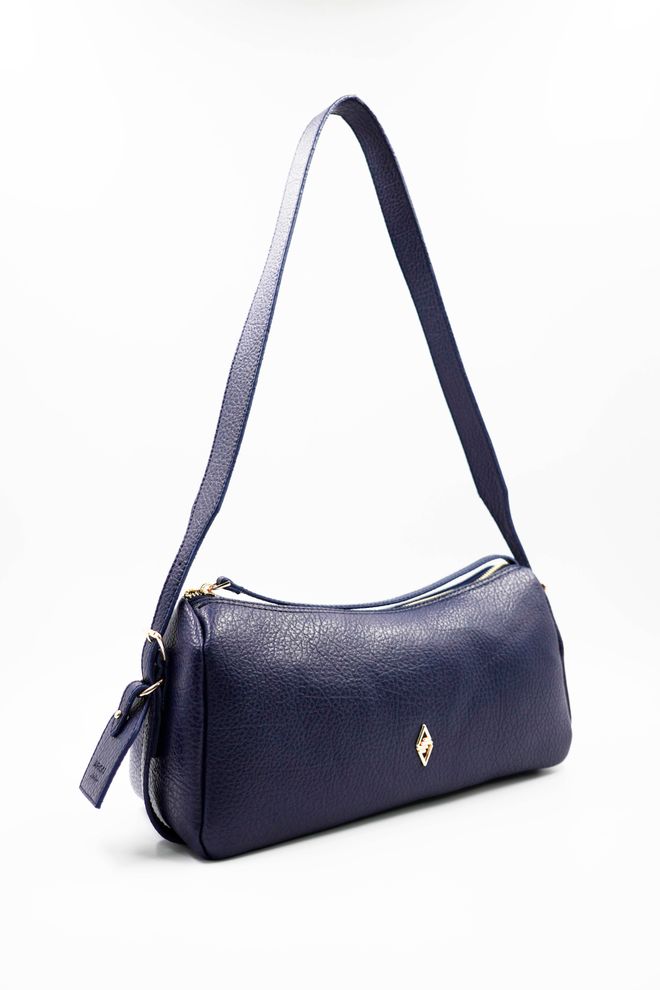 ARON Atelier Luna Тъмносиня Мека Дамска Чанта За Рамо Дрехи на едро 2