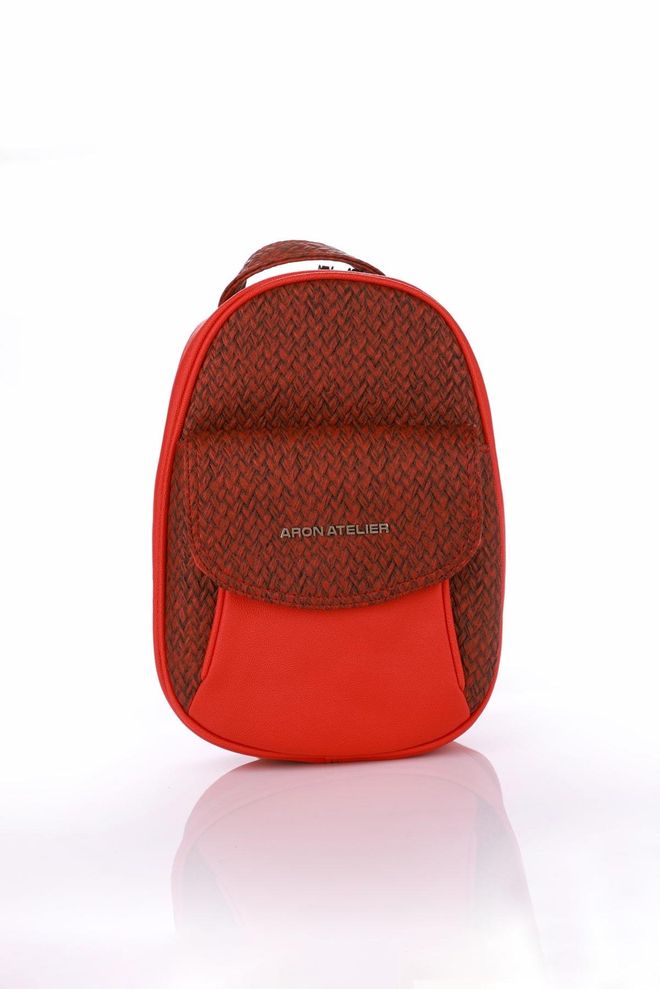 ARON Atelier Γυναικείο Σακίδιο Πλάτης Gloria Red Χονδρικό εμπόριο ενδυμάτων 0