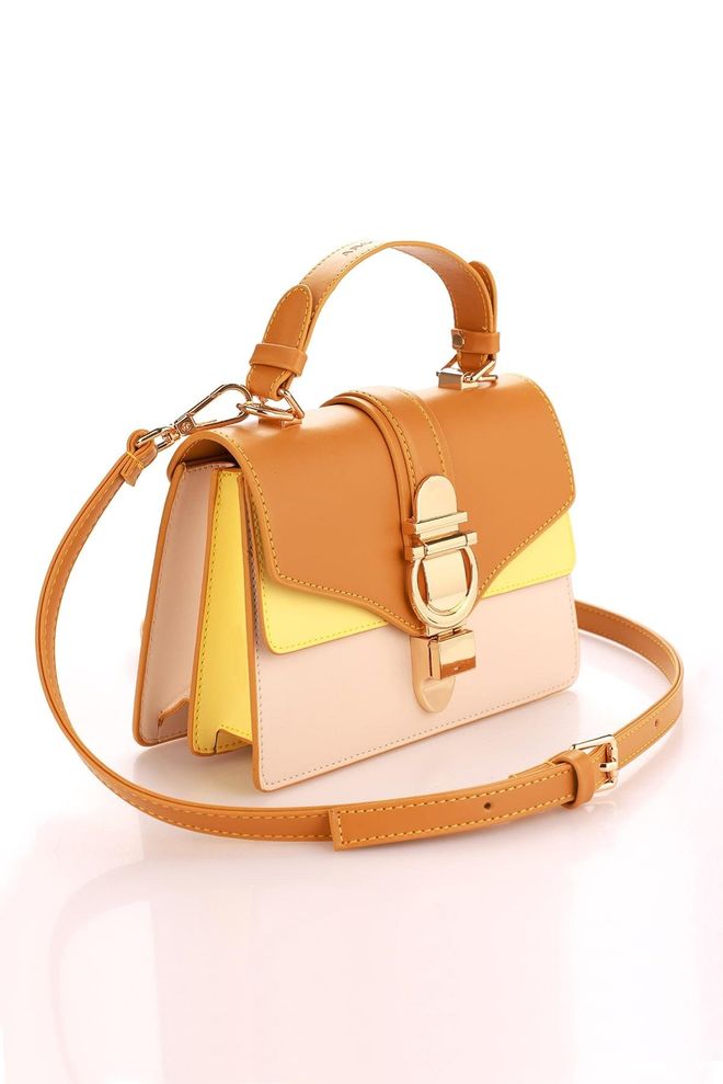 ARON Atelier Hope Hardal Üçlü Kombin Kadın El Çantası Toptan Giyim 2