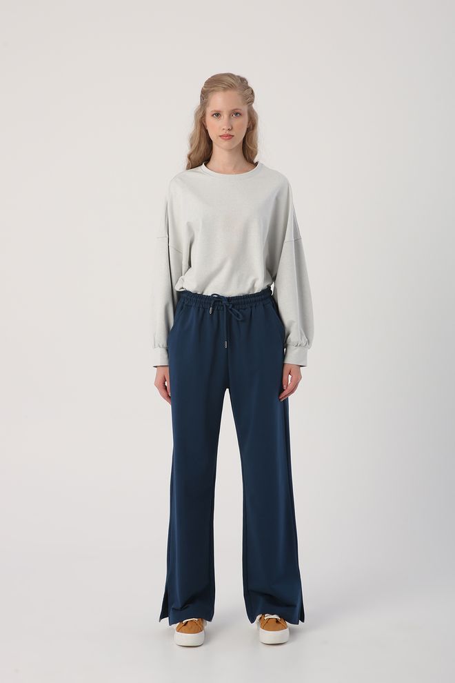 Allday Sweatpants Dark Petrol Color Wholesale Clothing 6