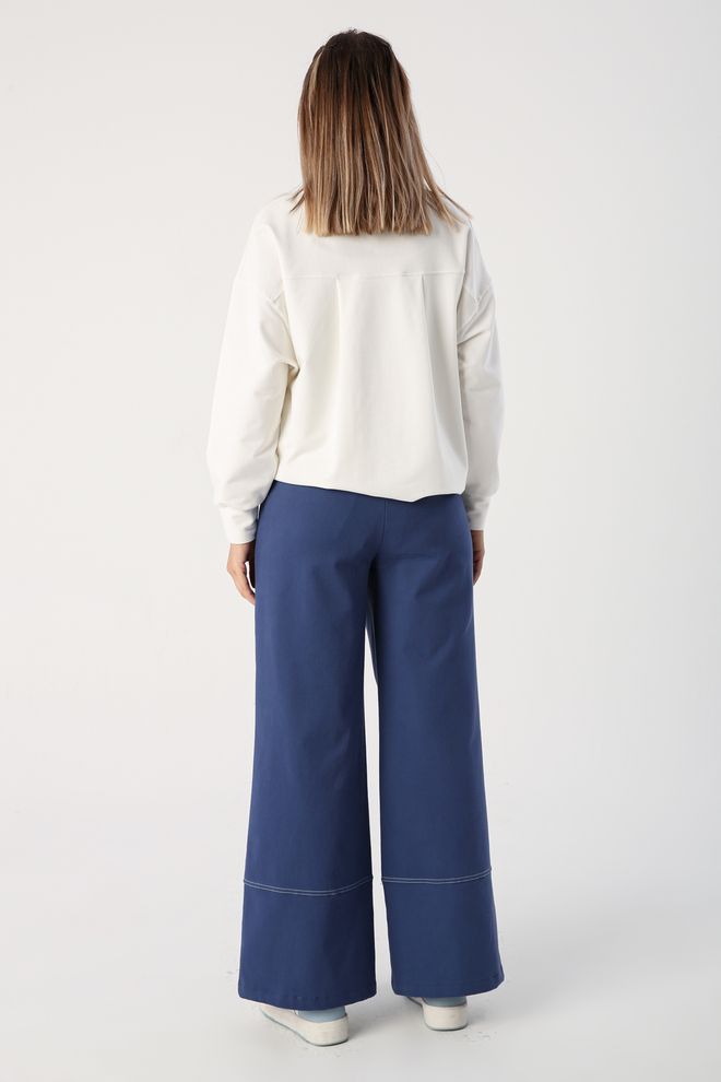 Allday Pants Blue Wholesale Clothing 8