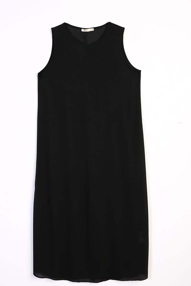Allday Modest Interlining Dress Black Wholesale Clothing 5
