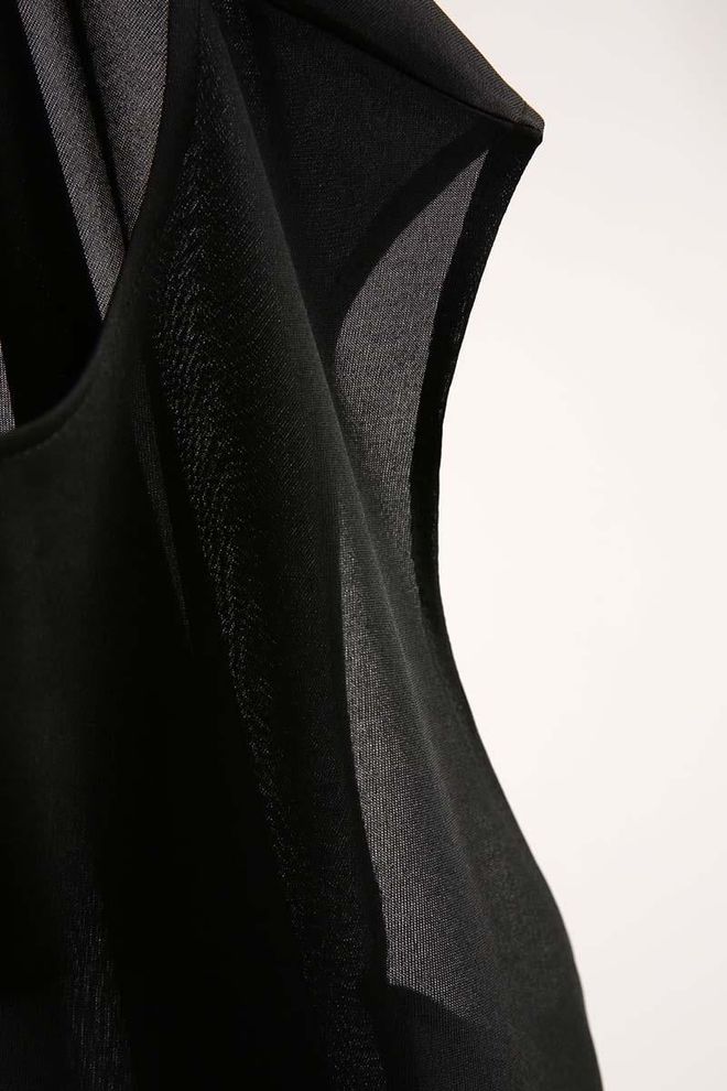 Allday Modest Interlining Dress Black Wholesale Clothing 4