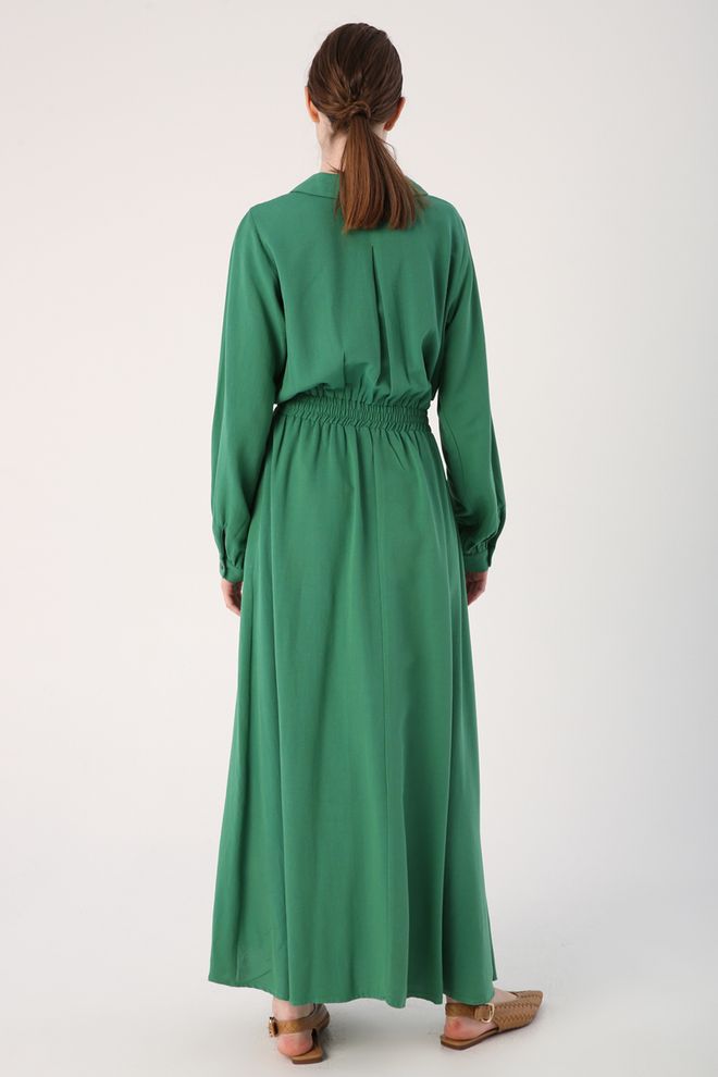 Allday Rochie Verde Inchis Îmbrăcăminte cu ridicata Primăvară