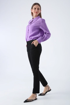 Un model de îmbrăcăminte angro poartă ALL10472 - Pants - Black, turcesc angro Pantaloni de Allday