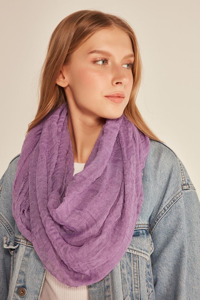 Axesoire Pareo Shawl Lilac Wholesale Clothing Casual