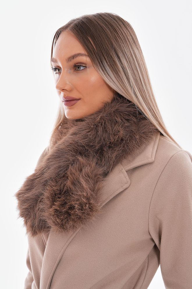 Axesoire Меховой Шарф Из Ткани Манго Норка Оптовая продажа одежды 1