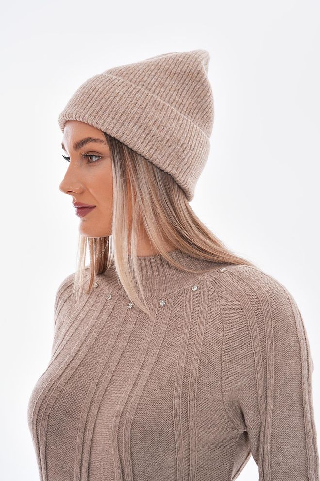 Axesoire Üzeri Simli Bere Vizon Toptan Giyim 3