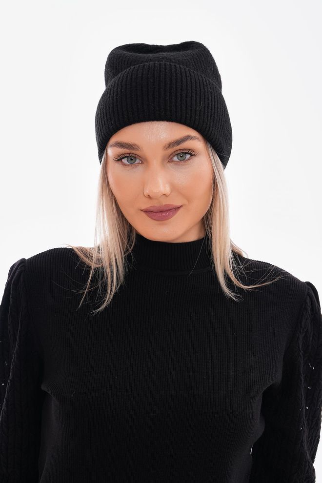 Axesoire Üzeri Simli Bere Siyah Toptan Giyim 1