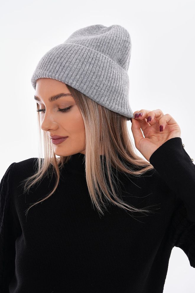 Axesoire Béret Pailleté Gris Vêtements en gros 0