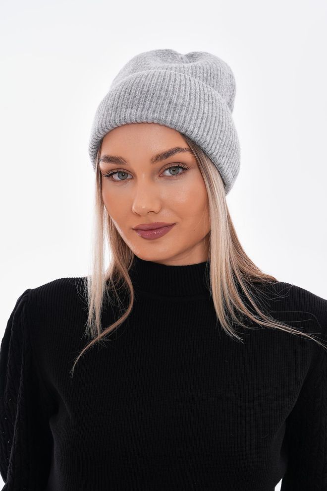 Axesoire Üzeri Simli Bere Gri Toptan Giyim 2