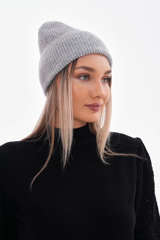 Axesoire Üzeri Simli Bere Gri Toptan Giyim 1