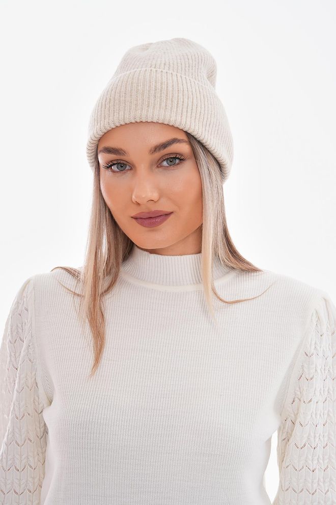 Axesoire Blizga Beretė – Smėlio Spalvos Didmeninė prekyba drabužiais 0