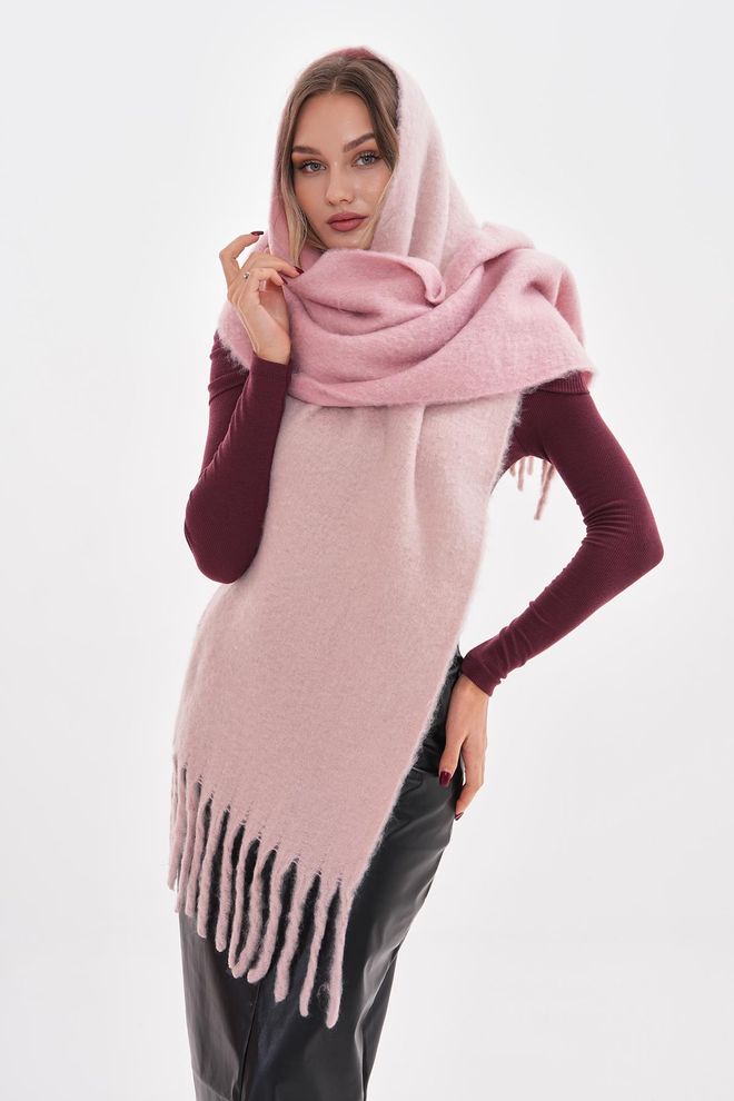 Axesoire Sciarpa A Scialle Spessa Rosa Abbigliamento all'ingrosso 0