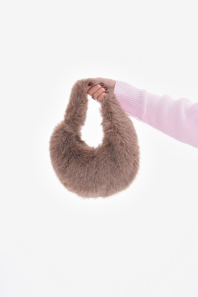 Axesoire Plyšová Taška Mink Veľkoobchod s oblečením 4