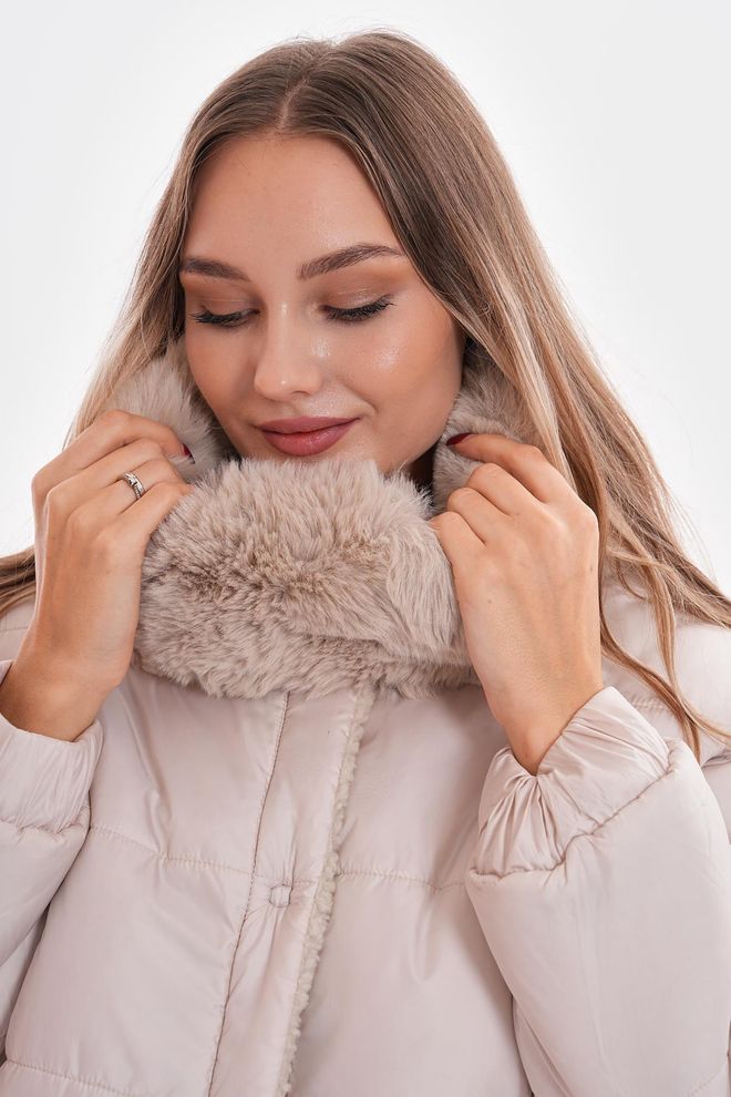 Axesoire Cuello Imán De Piel Beige Ropa al por mayor 0