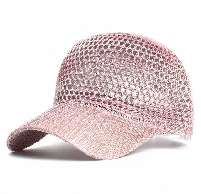 Axesoire Dzianinowa Czapka Ze Sznurkiem Różowa Hurtowa sprzedaż odzieży 0