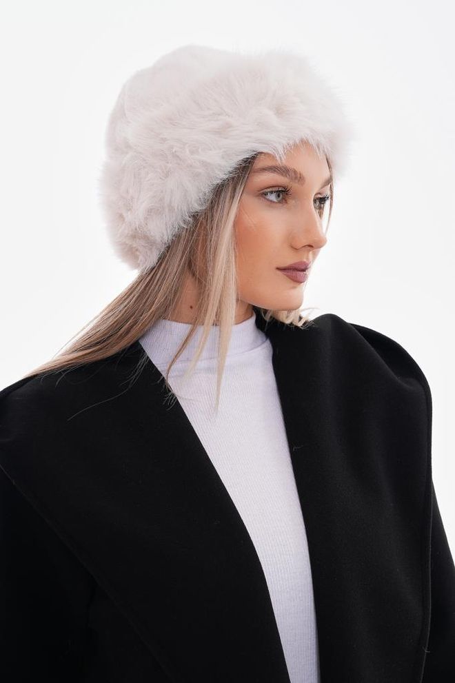 Axesoire Chapeau Blanc Élégant Formel Vintage Vêtements en gros Automne