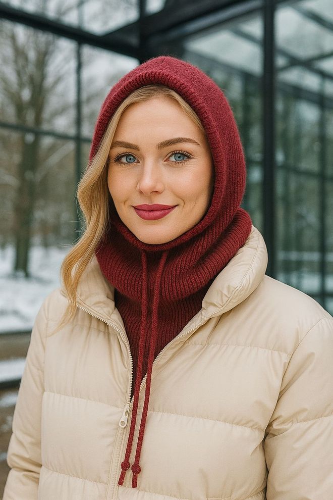 Axesoire Bordeauxrood Baret Voor Casual Sport En Streetwear Groothandel Kleding Bescheiden