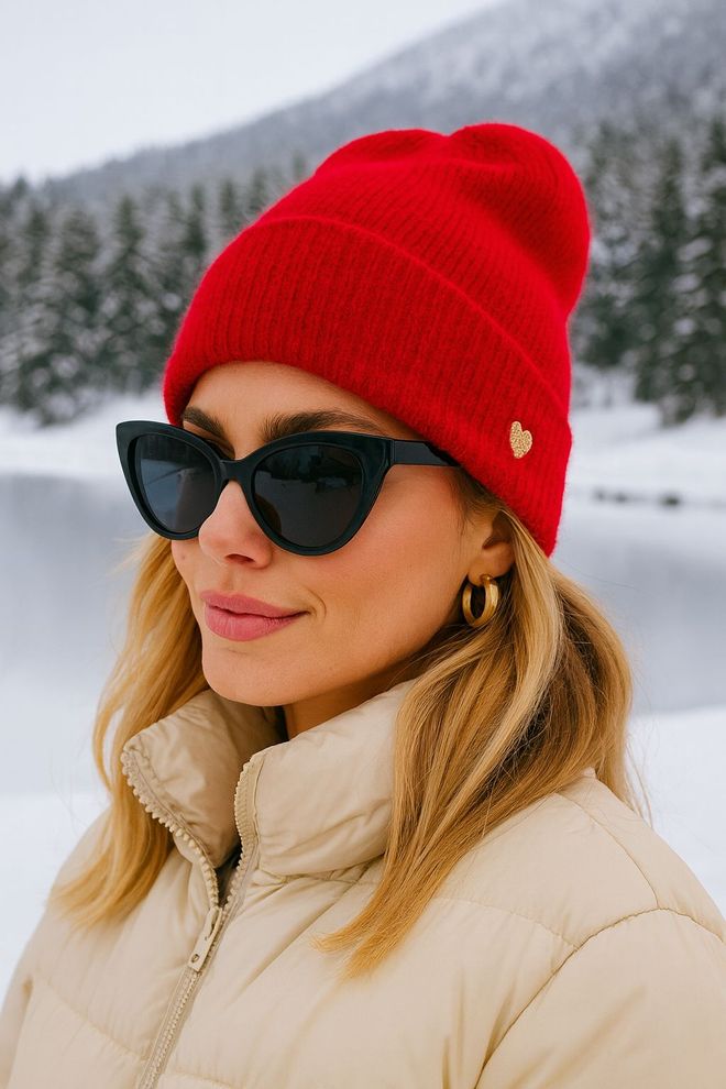 Axesoire Berretto Rosso Casual Sportivo Streetwear Autunno Inverno Abbigliamento all'ingrosso Casuale