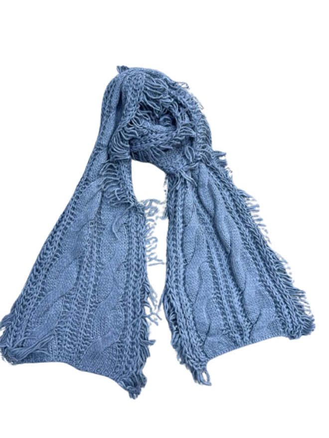 Axesoire Grijze Elegante Effen Sjaal Voor Herfst En Winter Groothandel Kleding 1