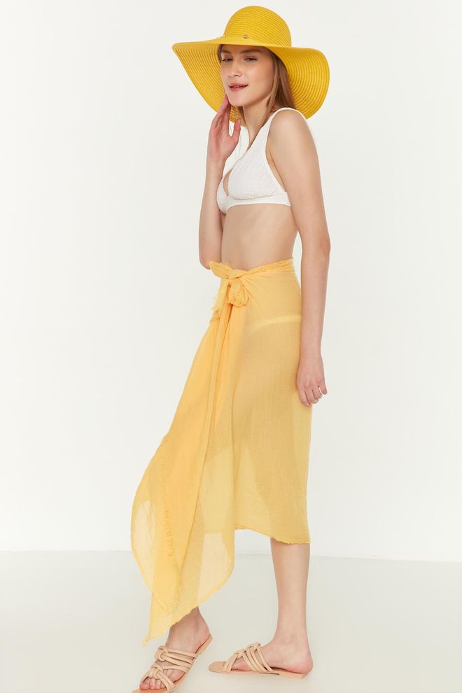 Axesoire Geltona Casual Seksuali Pliažo Drabužis Vasarai Ir Vakarėliams Didmeninė prekyba drabužiais 1