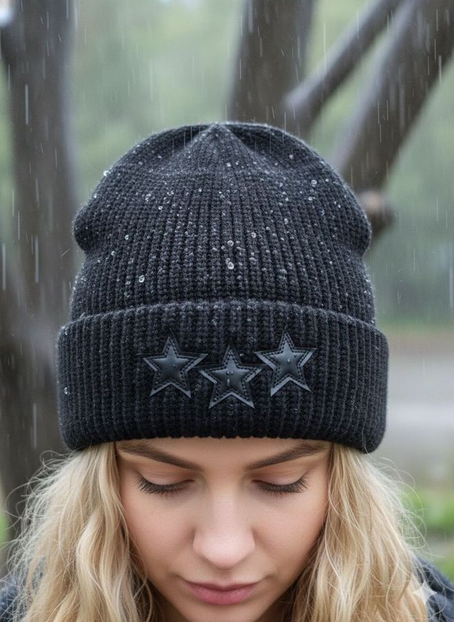 Axesoire Boina Negra Estilo Retro Casual Y Elegante Ropa al por mayor Casual