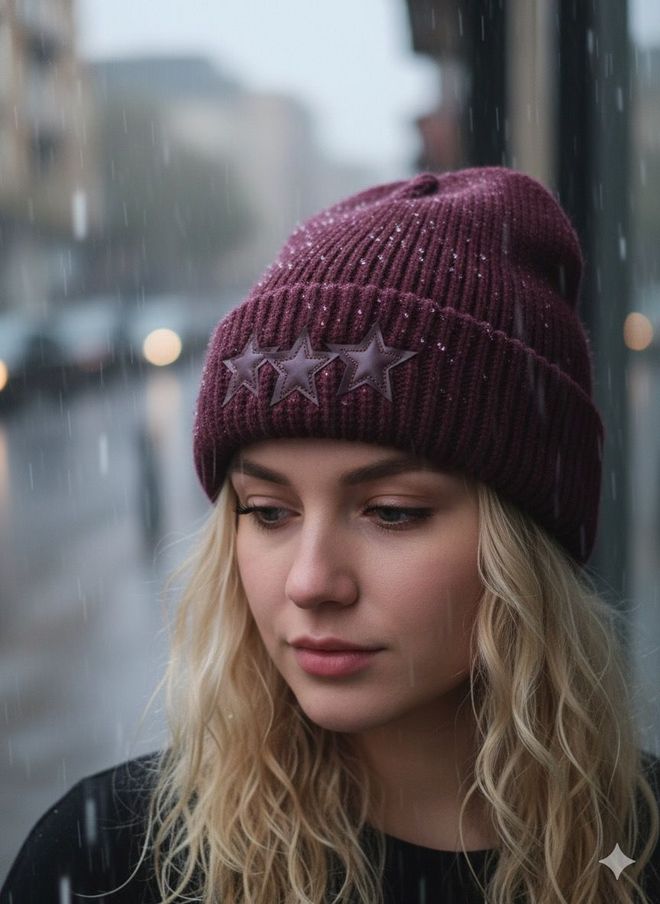 Axesoire Boina Rojo Clarete Estilo Casual Vintage De Ropa De Calle Ropa al por mayor Casual