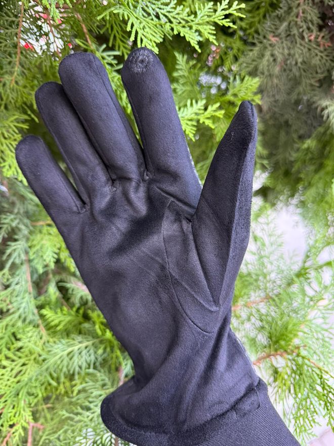 Axesoire Плисирани Дълги Ръкавици 55 См Черни Дрехи на едро 4