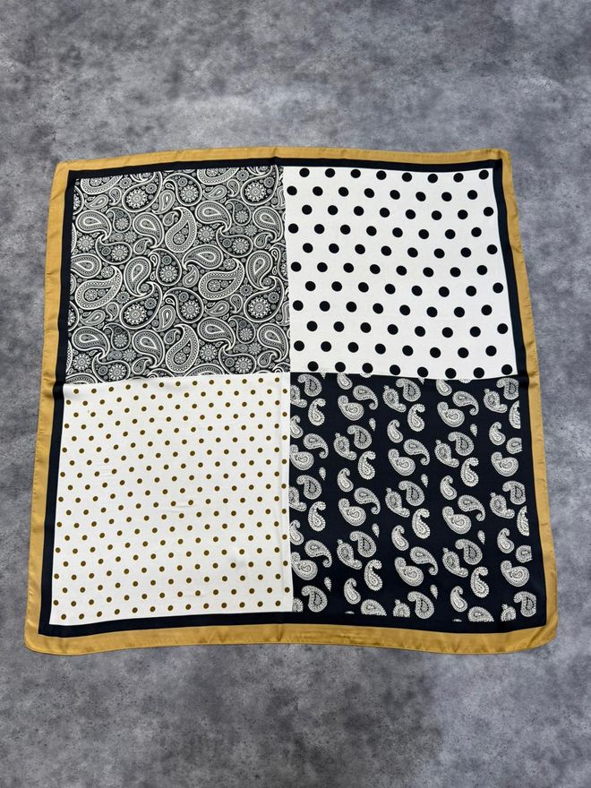 Axesoire Siyah Etnik Nostaljik Zarif Retro Şal Toptan Giyim Nostaljik