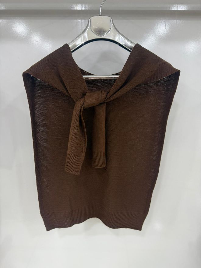 Axesoire شال بني أنيق غير رسمي ملابس بالجملة غير رسمي