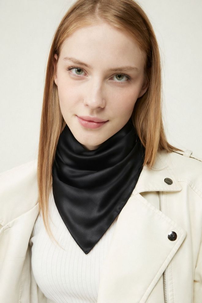 Axesoire Black Elegant Shawl For Work And Evening Wholesale Clothing Casual