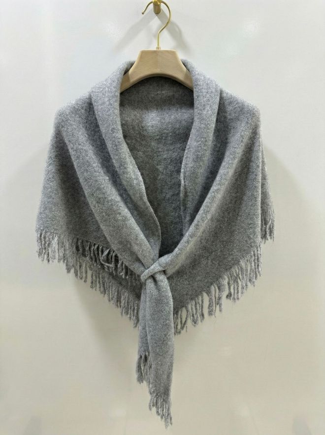 Axesoire Серый Элегантный Шаль Оптовая продажа одежды Скромный