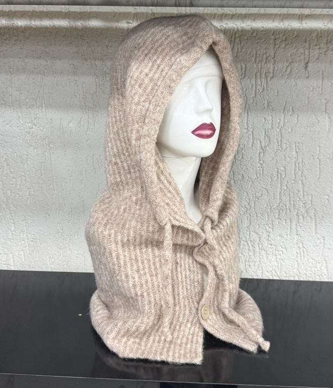 Axesoire Bej Bere Gündelik Nostaljik Zarif Retro Toptan Giyim Sonbahar