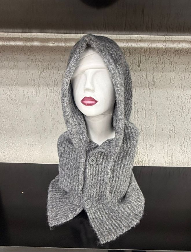 Axesoire Gri Bere Gündelik Zarif Nostaljik Stil Toptan Giyim Bahar