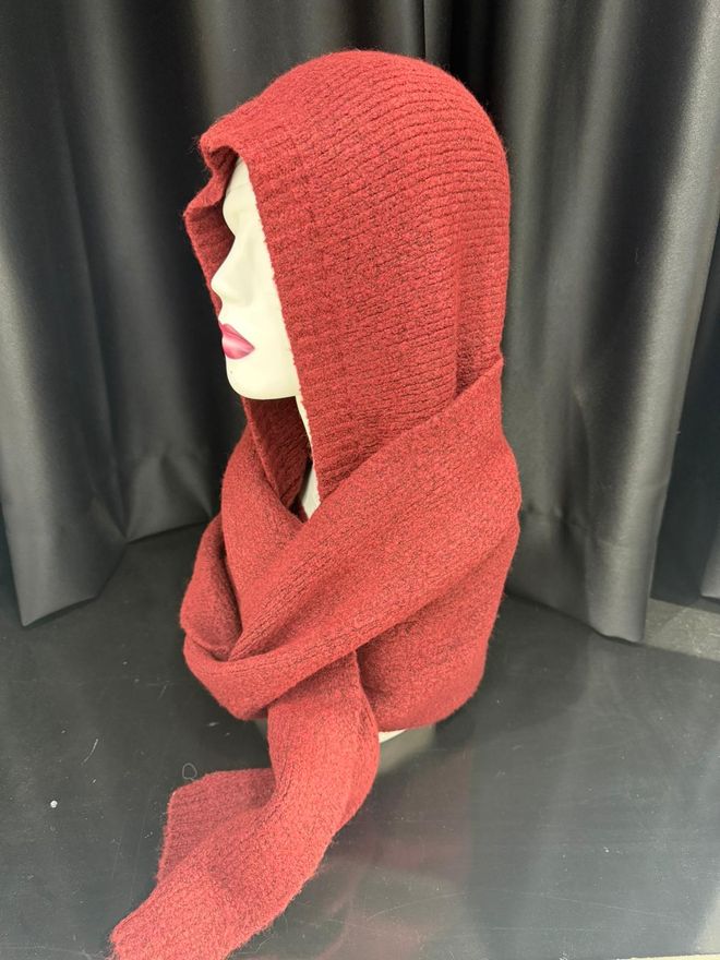 Axesoire Red Beret Elegant Vintage Modest Style Wholesale Clothing 1