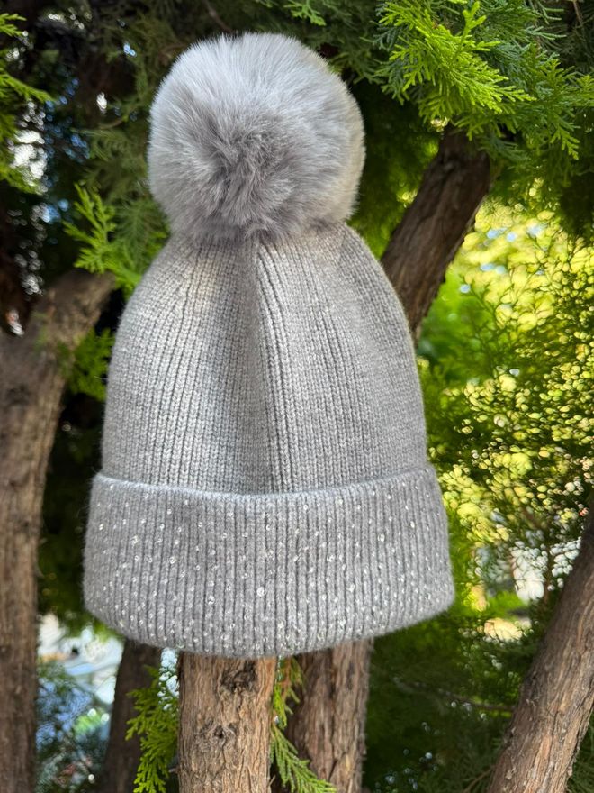Axesoire Γκρι Κομψό Sequined Μπερές Χονδρικό εμπόριο ενδυμάτων Casual