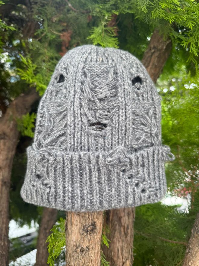 Axesoire Grijs Casual Vintage Retro Baret Groothandel Kleding Casual