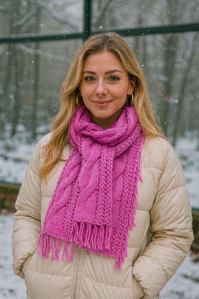 Axesoire Pink Shawl For Casual Elegant Winter Fall Χονδρικό εμπόριο ενδυμάτων undefined