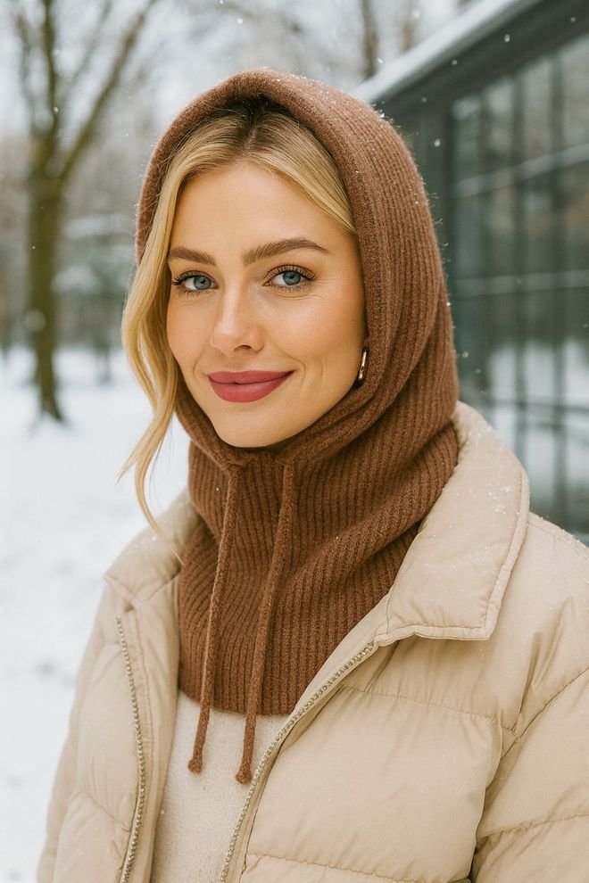 Axesoire Boina Marrón Casual Para Otoño Invierno Ropa al por mayor Modesto