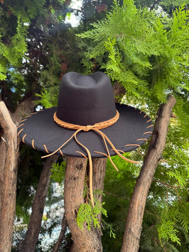 Axesoire Negru Vestic Casual Vintage Sport Boho Retro Pălărie Îmbrăcăminte cu ridicata Primăvară