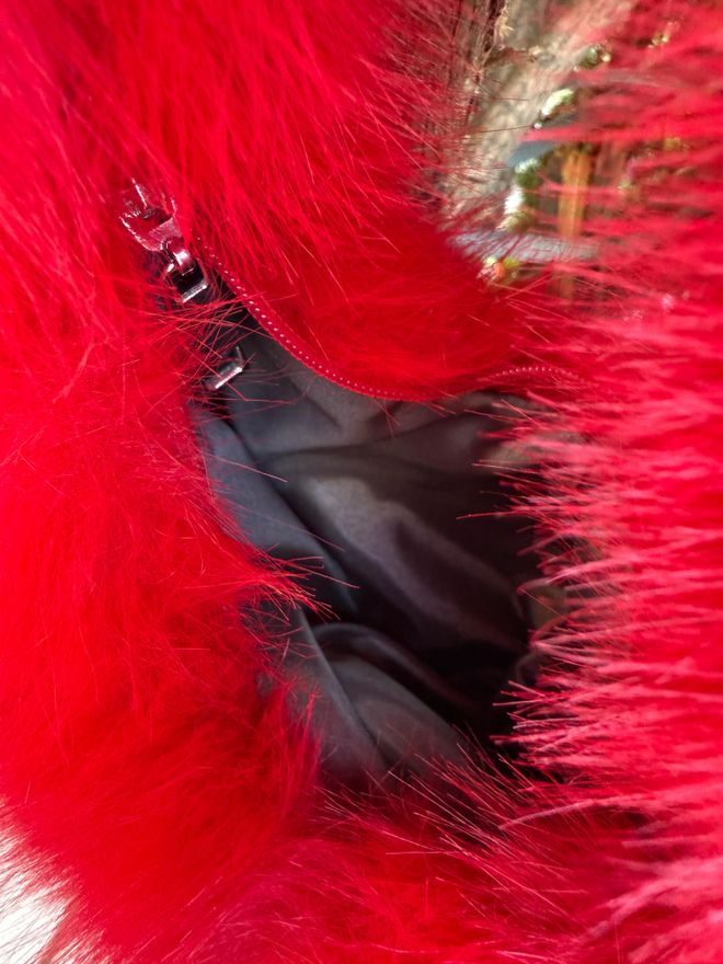 Axesoire Plush Bag Red Wholesale Clothing 3