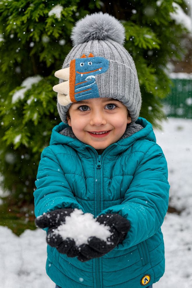 Axesoire Szary Beret Casual Urocza Zimowa Czapka Hurtowa sprzedaż odzieży Casual