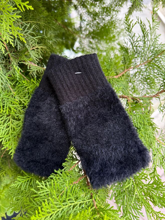 Axesoire Guantes De Felpa Negros Ropa al por mayor 3