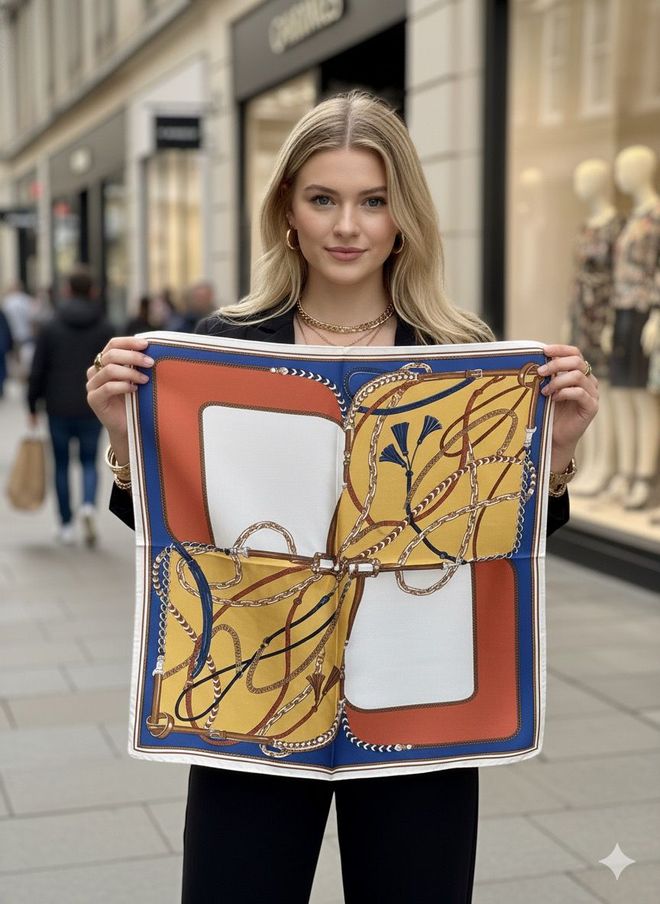 Axesoire Elegantan Žuti Marama Veleprodaja odjeće Ležerni