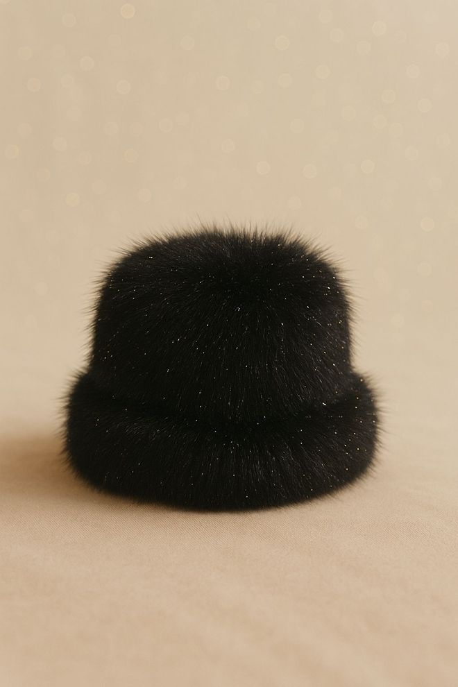 Axesoire Elegant Black Hat For Fall Winter Formal Occasions Wholesale Clothing Modest