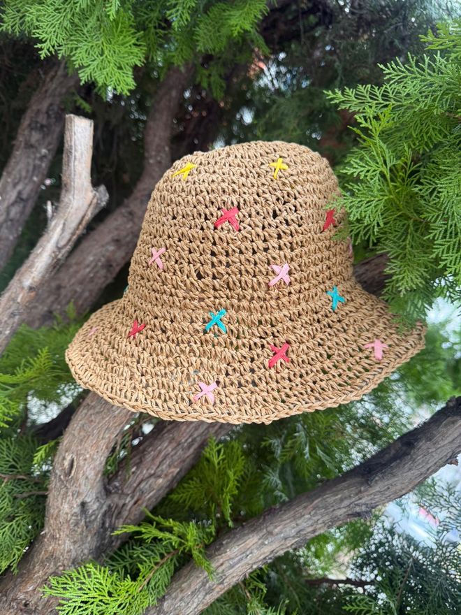 Axesoire Beige Casual Boho Hat For Beach & Lounge Wholesale Clothing Beach