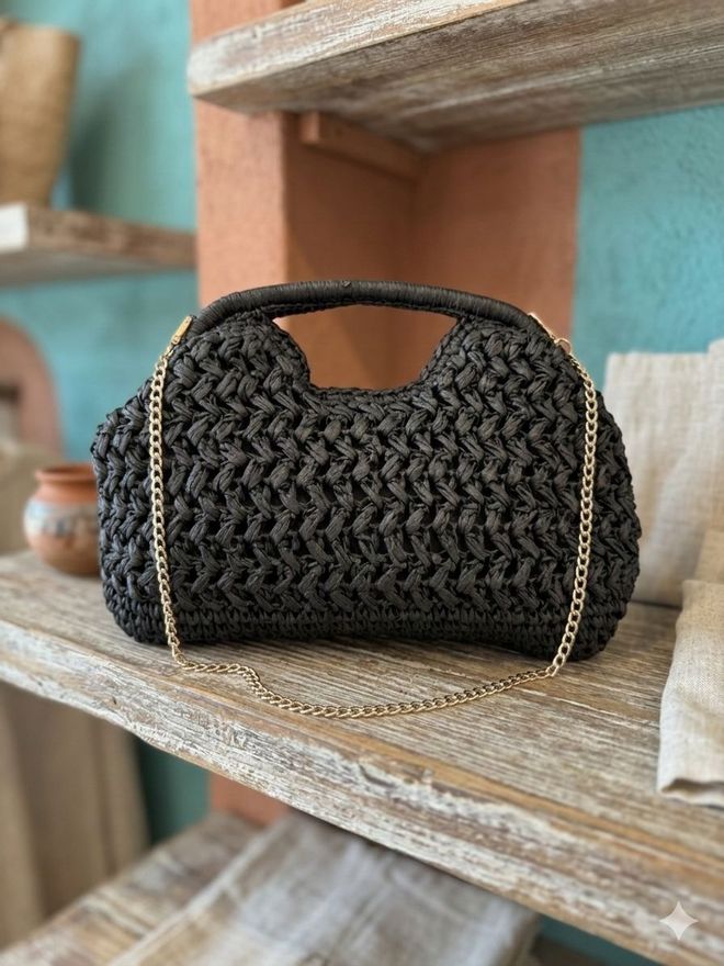 Axesoire Strozak Met Trekkoord 34x26 Cm Zwart Groothandel Kleding 0