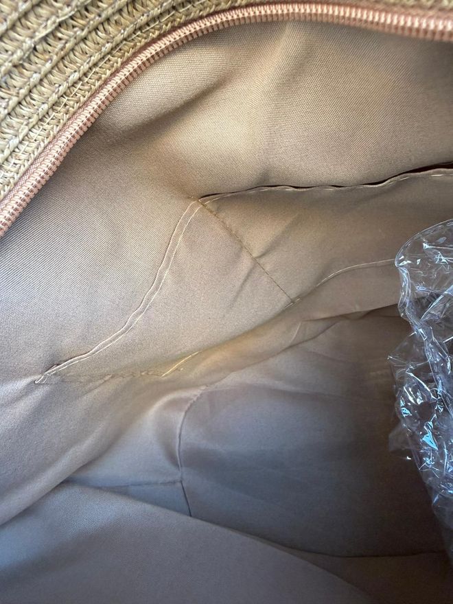 Axesoire Prugasta Slamnata Torba 49k30 Cm Kamila Велепродаја одеће 4