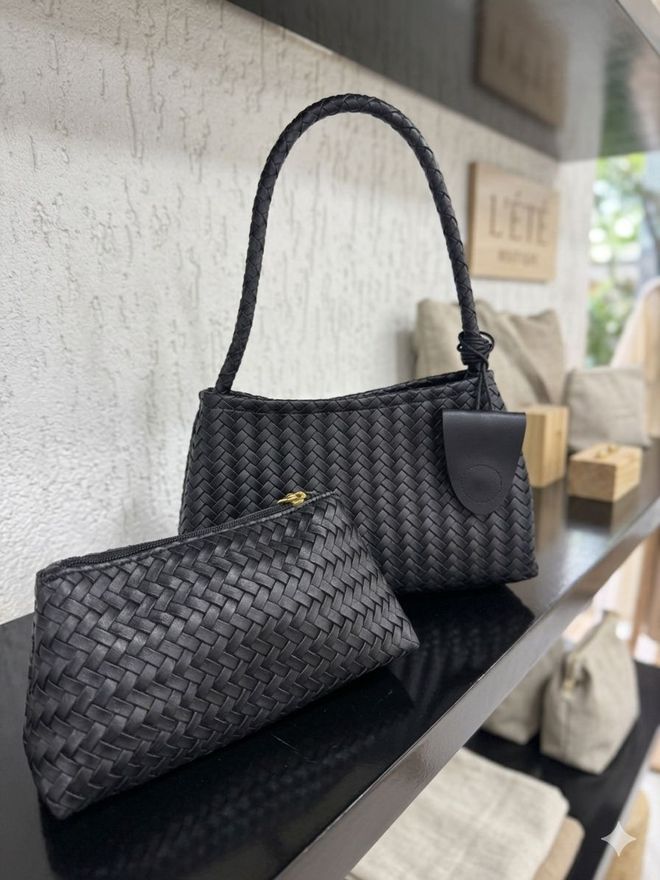 Axesoire Σετ 2 Τσαντών Μαύρο Χονδρικό εμπόριο ενδυμάτων 0